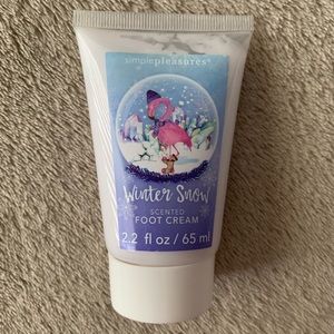 Winter Snow foot cream